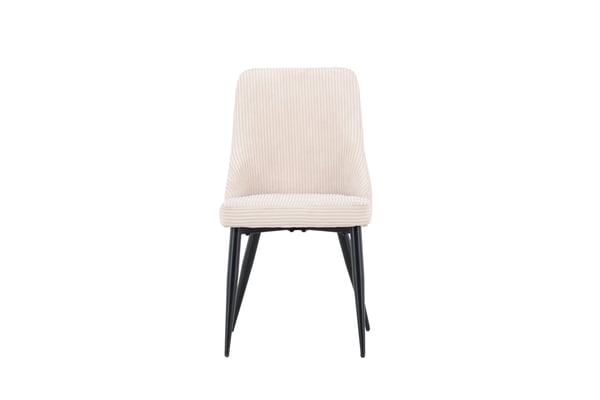 Ruokatuoli, Leone 2-pack, 57x48x89 cm, Beige