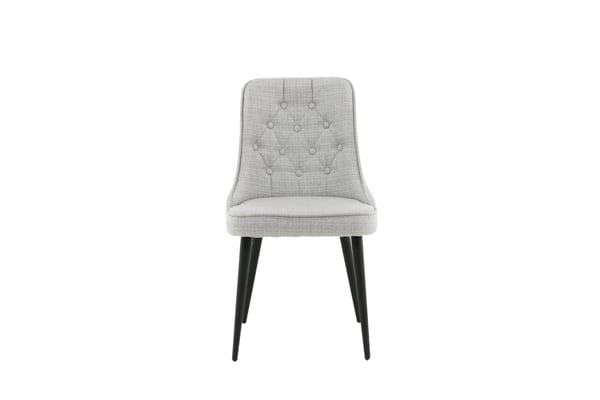 Ruokatuoli, Velvet Deluxe, 66x50x88,5 cm, Harmaa