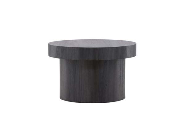 Sohvapöytä, Malung, φ80 cm, Musta