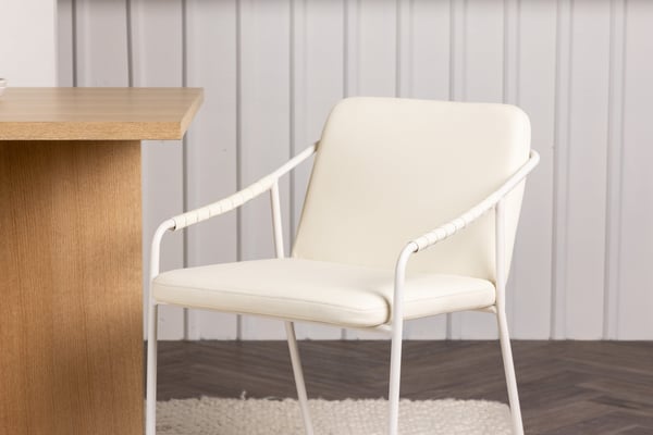 Ruokatuoli, Tvist 2-pack, 59x52x78 cm, Beige