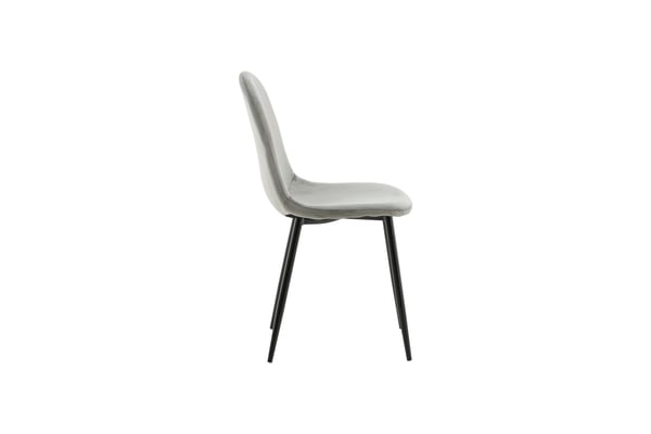 Ruokatuoli, Polar, 53x88x46 cm, Harmaa