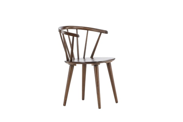 Ruokatuoli, Bobby 2-pack, 53x55x76 cm, Mocca