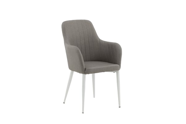 Tuoli, Comfort 2 kpl, 61x58x92 cm, Harmaa