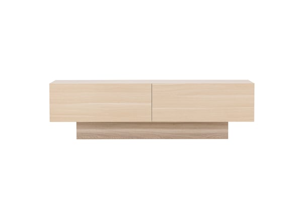 TV-taso, Cuenca, 160x45 cm, valkolakattu