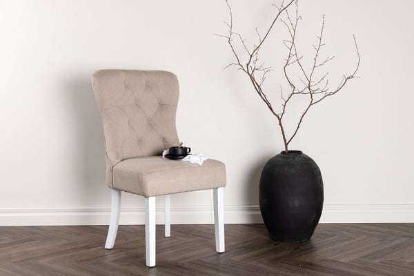 Ruokatuoli, Vista 2-pack, 68x55x100.5 cm, Beige