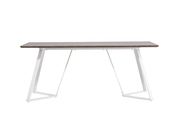 Ruokapöytä, Marina, 180x75x90 cm, Harmaa