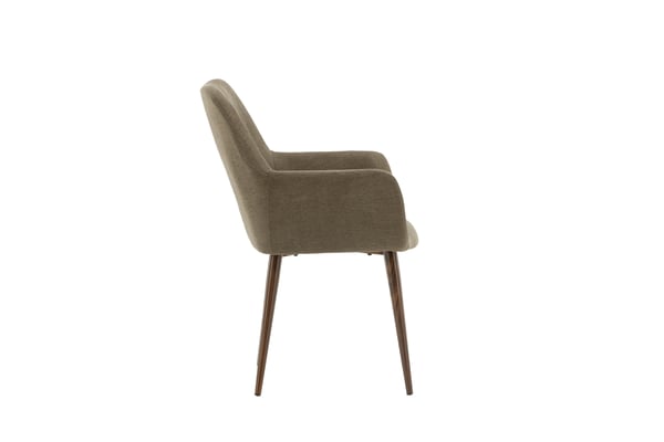 Ruokatuoli, Tomorrow 2-pack, 62x60x90 cm, Ruskea