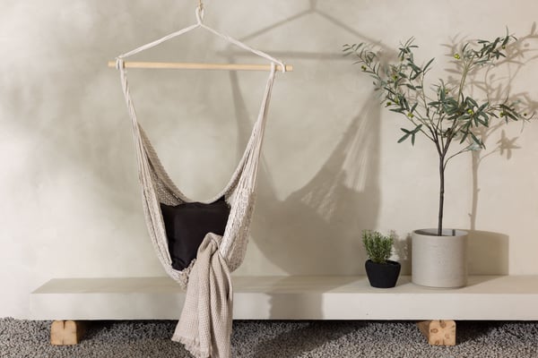 Riippukeinu, Kalino Swing kangas, 110x34 cm, Offwhite Riippukeinu, Kalino Swing kangas, 110x34 cm, Offwhite