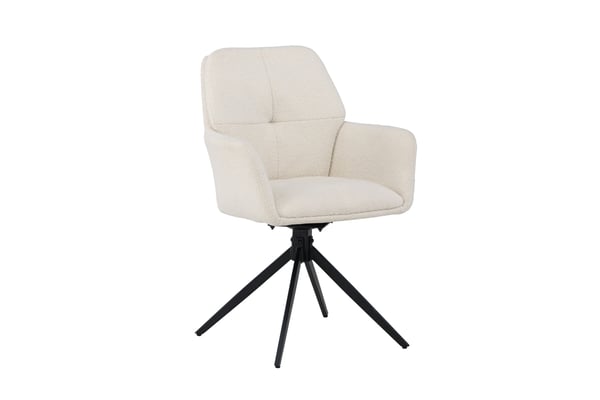 Ruokatuoli, Manchi 2-pack, 62x59,5x90 cm, Valkoinen