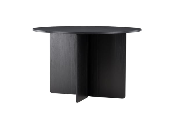 Ruokapöytä, Tyresö, ø120 cm, Musta