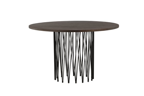 Ruokapöytä, Kivi, ø120 cm, Mocca