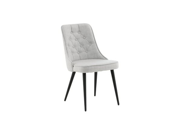 Ruokatuoli, Velvet Deluxe, 66x50x88,5 cm, Harmaa