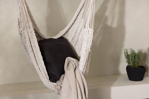 Riippukeinu, Kalino Swing kangas, 110x34 cm, Offwhite