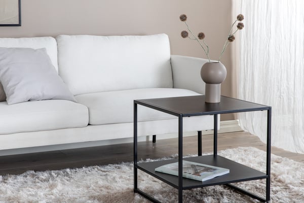 2-hengen sohva, Zoom, 181x54 cm, vaalea beige