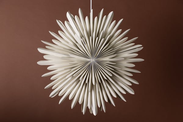 Riippuvalaisin, Sälen, 60cm, Beige