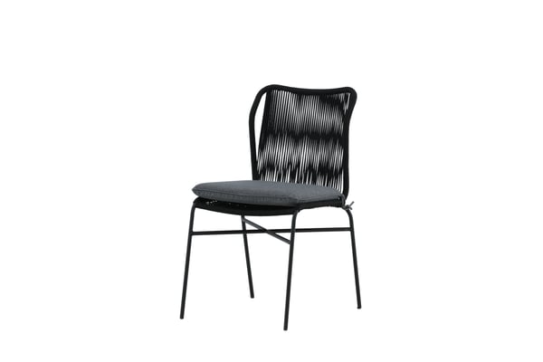 Ruokatuoli, Julian 4 kpl, 67x53x88 cm, Musta