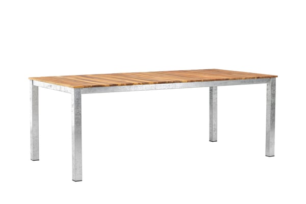 Ruokapöytä, Zenia, 200x100 cm, Luonnollinen