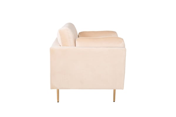 Nojatuoli, Boom, 86x84x110 cm, Vaalea beige
