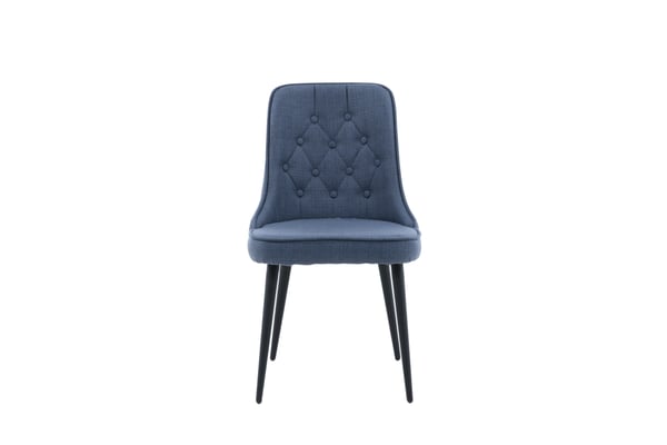 Ruokatuoli, Velvet Deluxe, 66x50x88,5 cm, Sininen