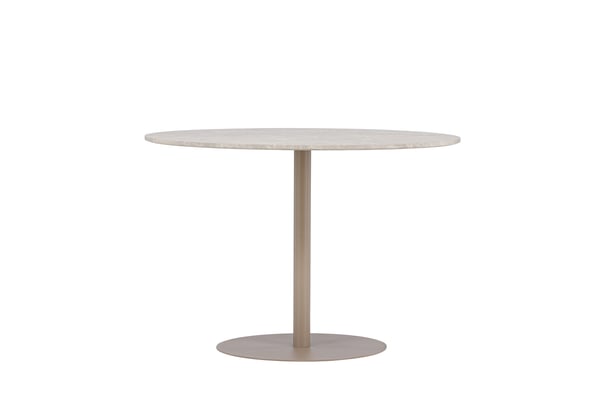 Ruokapöytä, Lycke, ⌀110 cm, Beige