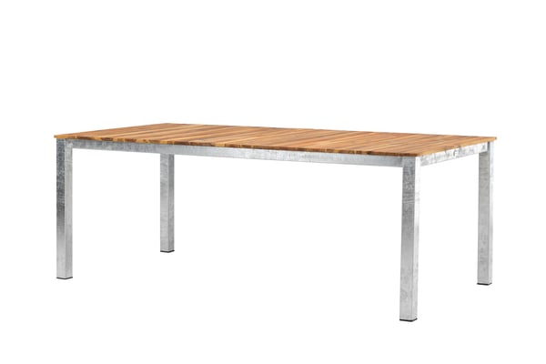 Ruokapöytä, Zenia, 200x100 cm, Luonnollinen