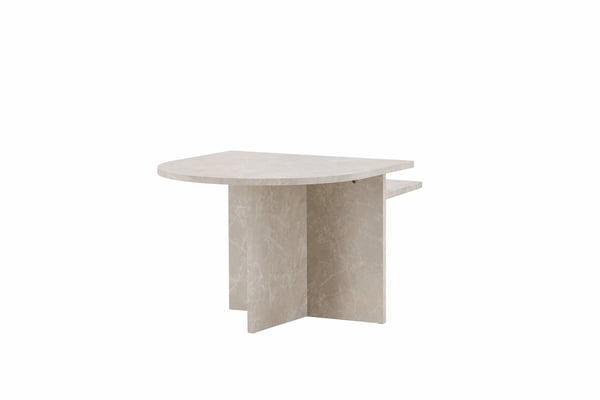 Sohvapöytä, Sala, 60x60 cm, Beige