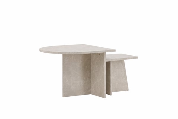 Sohvapöytä, Sala, 60x60 cm, Beige