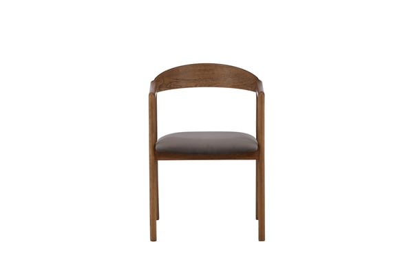 Ruokatuoli, Långön 2-pack, 56x53x76,5 cm, Ruskea