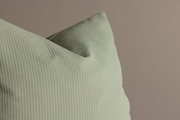 Tyynynpäällinen, Celine Poly Waffle, 50x50 cm, Vihreä