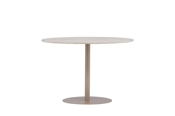 Ruokapöytä, Lycke, ⌀110 cm, Beige