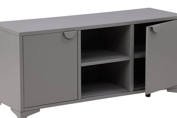 TV-taso, Piring, 120x63 cm, Harmaa