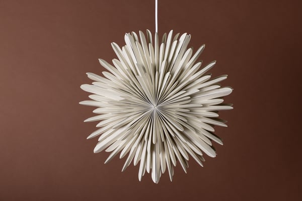 Riippuvalaisin, Sälen, 46cm, Beige
