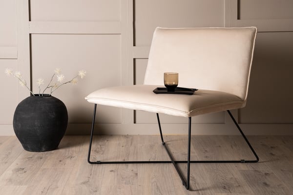 Yksittäinen sohva, X-lounge, 72x82,5x61,5 cm, beige