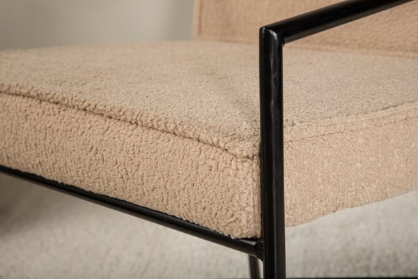 Sohva, Rakel Single, 65x78x66 cm, Beige
