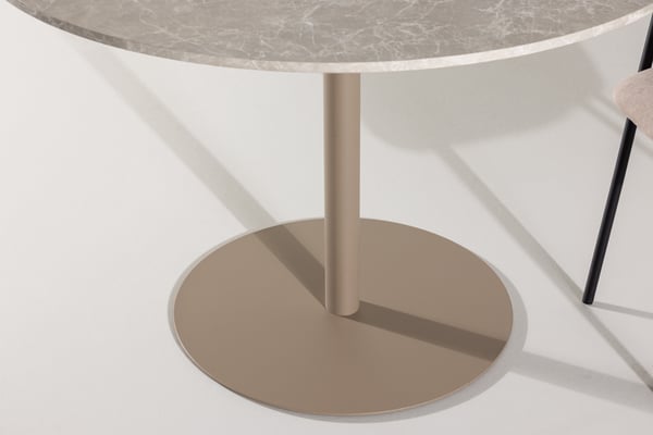 Ruokapöytä, Lycke, ⌀110 cm, Beige