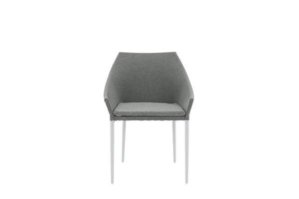 Ruokatuoli, Spoga, 62x60x81 cm, Harmaa