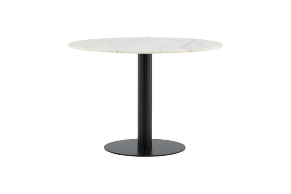 Ruokapöytä, Estelle, 106cm, Valkoinen