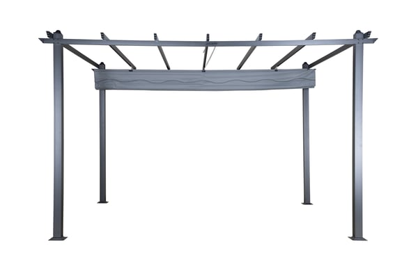 Pergola, Lazio, 295x245x395 cm, Harmaa
