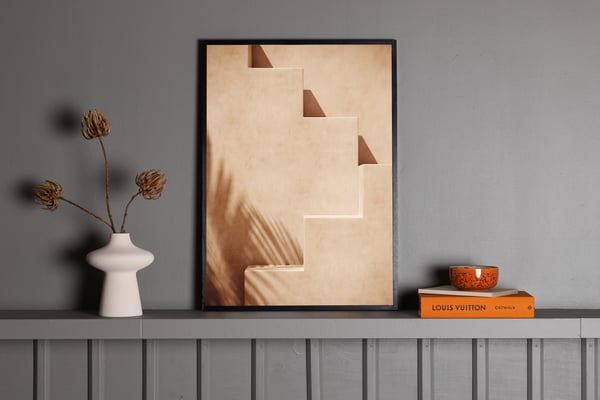 Juliste, Portaat, 50x70 cm, Beige