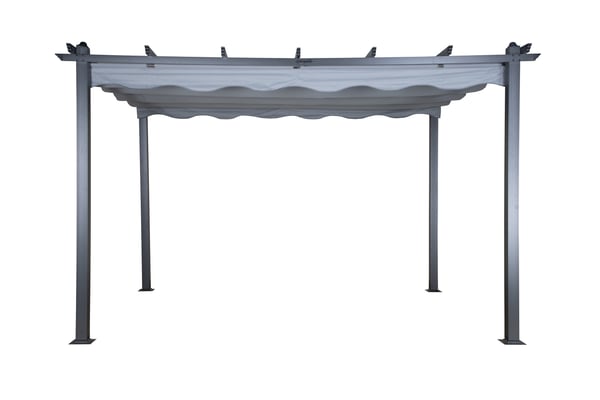 Pergola, Lazio, 295x245x395 cm, Harmaa