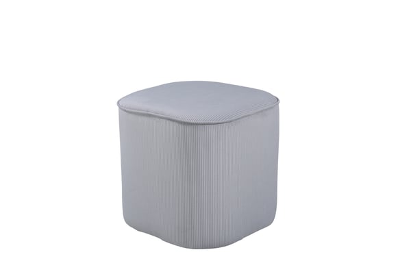 Jalkarahi, Piff Pouf, 41x44 cm, Harmaa