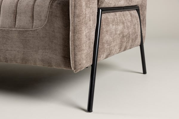 Sohva, Indigo 2-istuttava, 77x165x85 cm, Beige