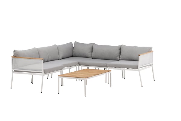 Oleskeluryhmä, Nettan, 232.5x232.5 cm, Valkoinen