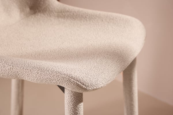 Ruokatuoli, Astoria 2-pack, 53.5x51.5x83 cm, Beige