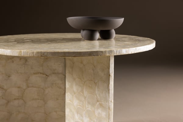 Sohvapöytä, Smögen, ⌀70 cm, Beige