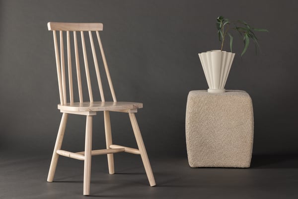 Ruokatuoli, Lönneberga 2-pack, 50x43x88 cm, Valkoinen