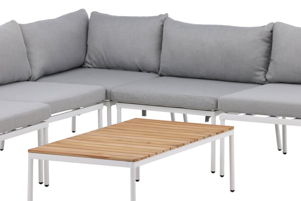 Oleskeluryhmä, Nettan, 232.5x232.5 cm, Valkoinen