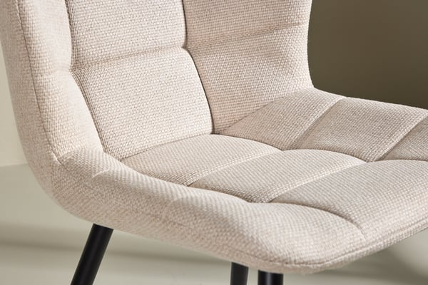 Ruokatuoli, Lily, 56x51x80 cm, Beige