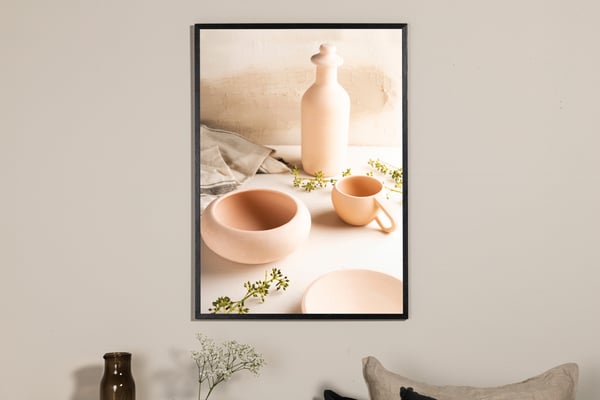 Juliste, Keramiikka, 30x40 cm, Beige