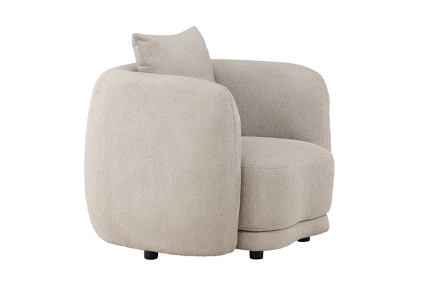 Nojatuoli, Cielo 1-istuttava sohva, 110x97x72 cm, beige